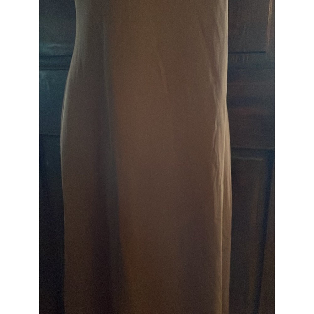 Vintage Silky brown Vanity Fair full Slip lingerie dress 34 - Picture 9 of 9